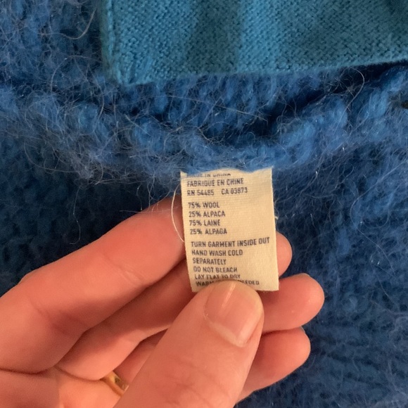 Mens wool zip up American eagle - Picture 3 of 5